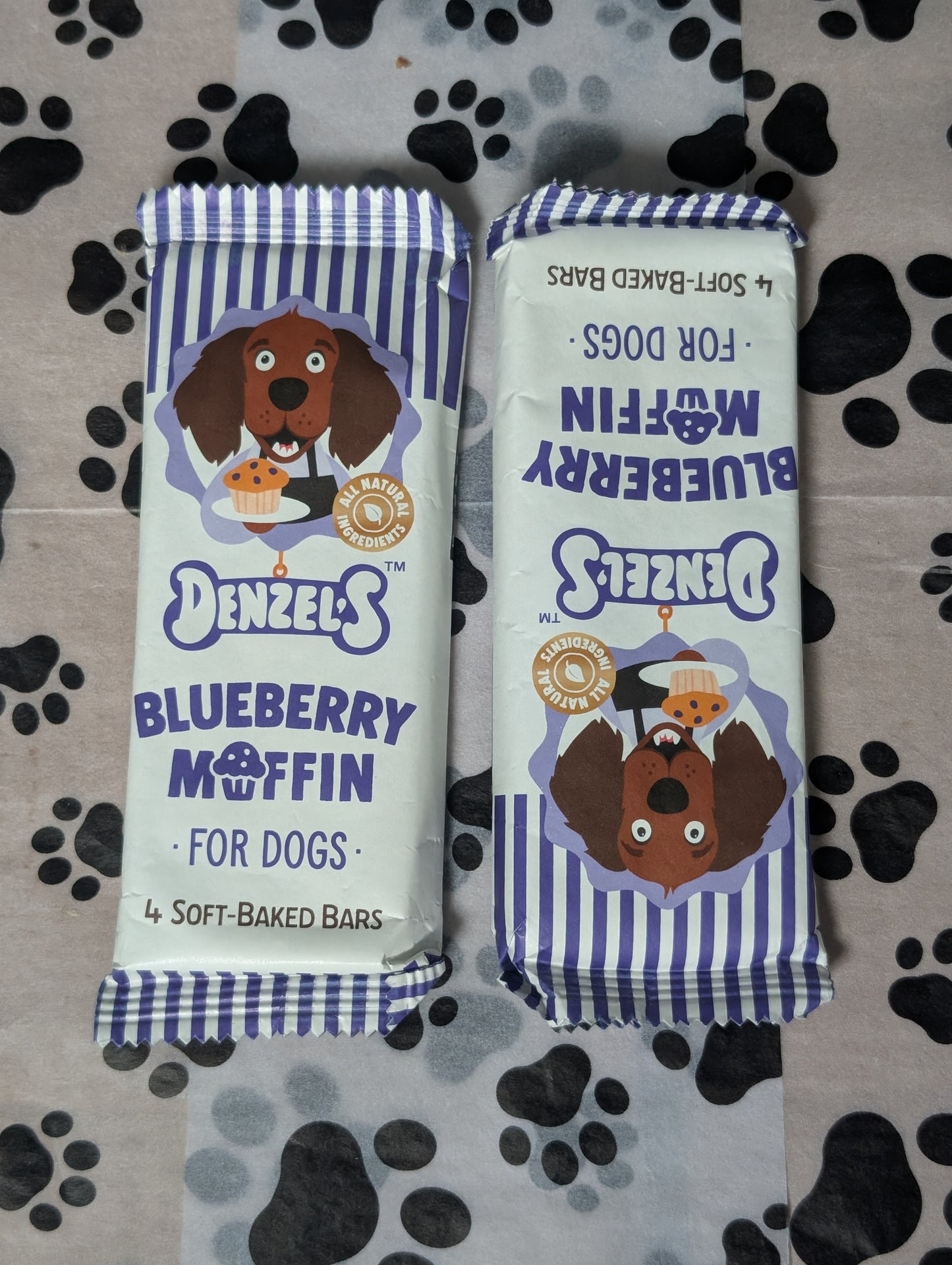 Denzels Blueberry Muffin Bars