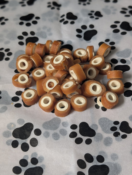Salmon & Chicken  dental swirls