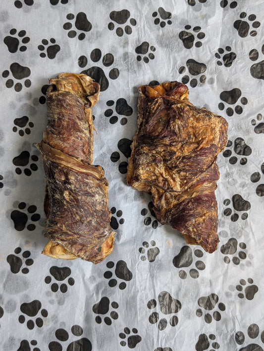 Biltong wrapped Buffalo Tail
