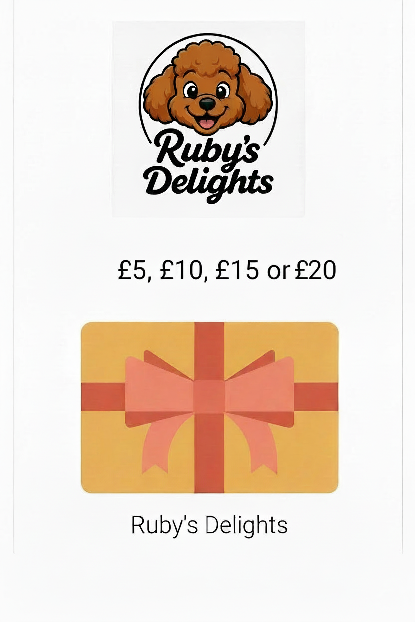 A Ruby's Delights Gift Card