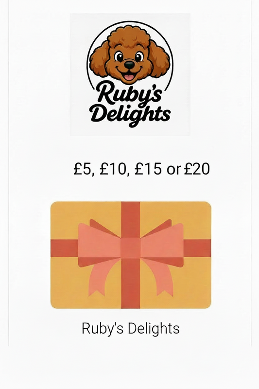 A Ruby's Delights Gift Card